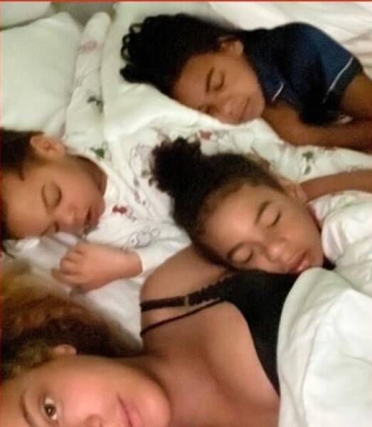 beyonce kids rarely seen twin rumi sir blue ivy