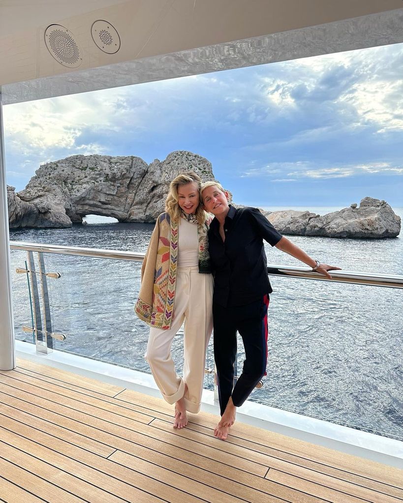 Ellen and Portia celebrate 15 years of marital bliss