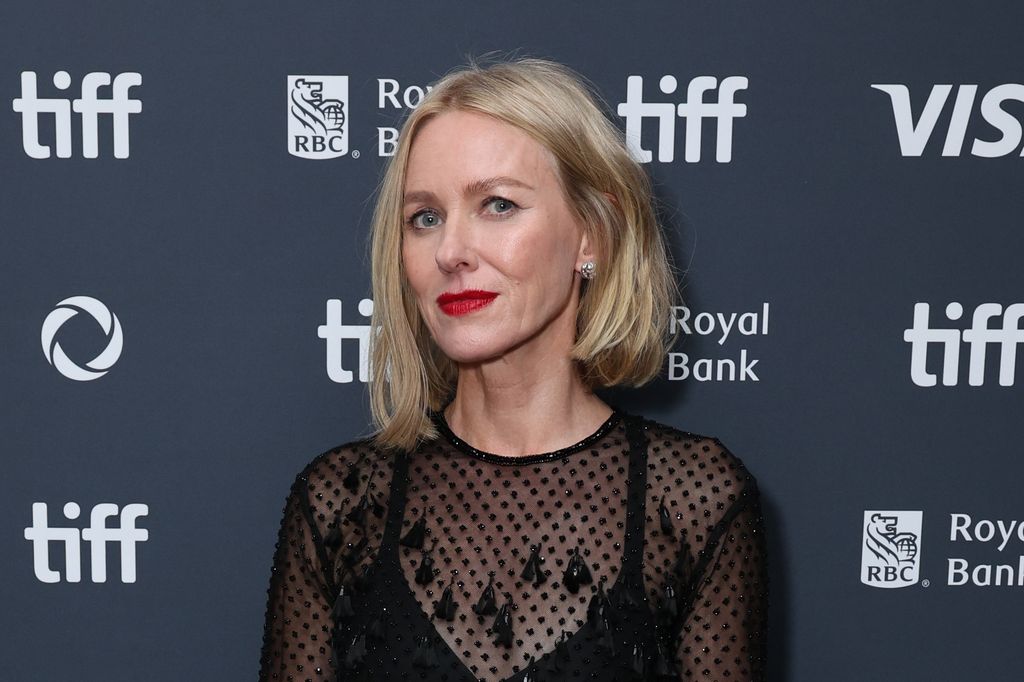 Actress Naomi Watts, now 56, also experienced perimenopause in her thirties 