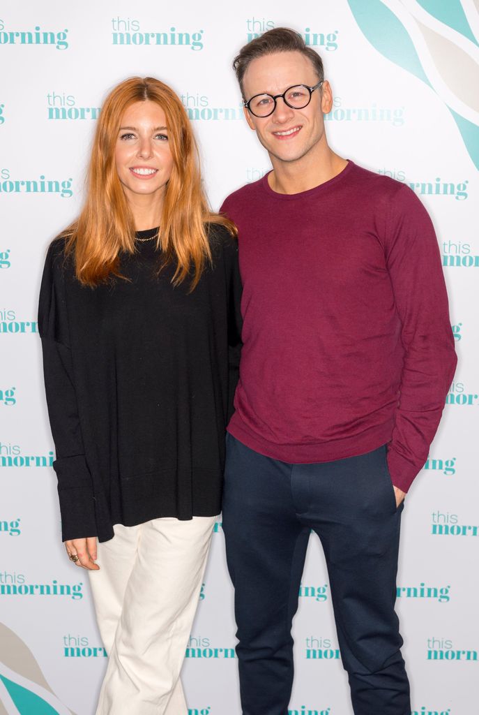 Stacey Dooley standing with Kevin Clifton