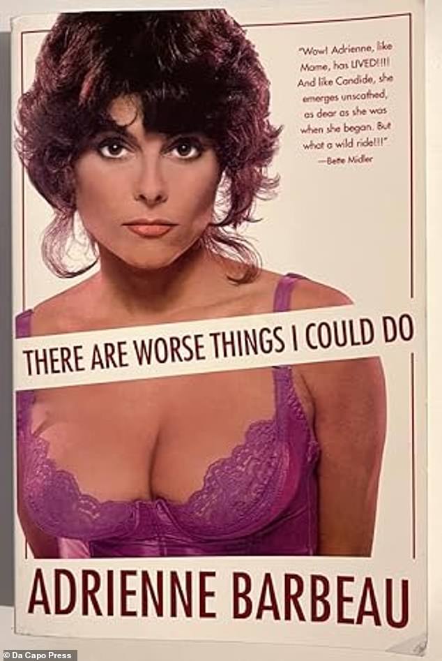 Barbeau's 1979 cheesecake poster solidified her as a sex symbol. It was also made the cover of her autobiography - the title of the book played off her previous role as Rizzo in the Grease musical