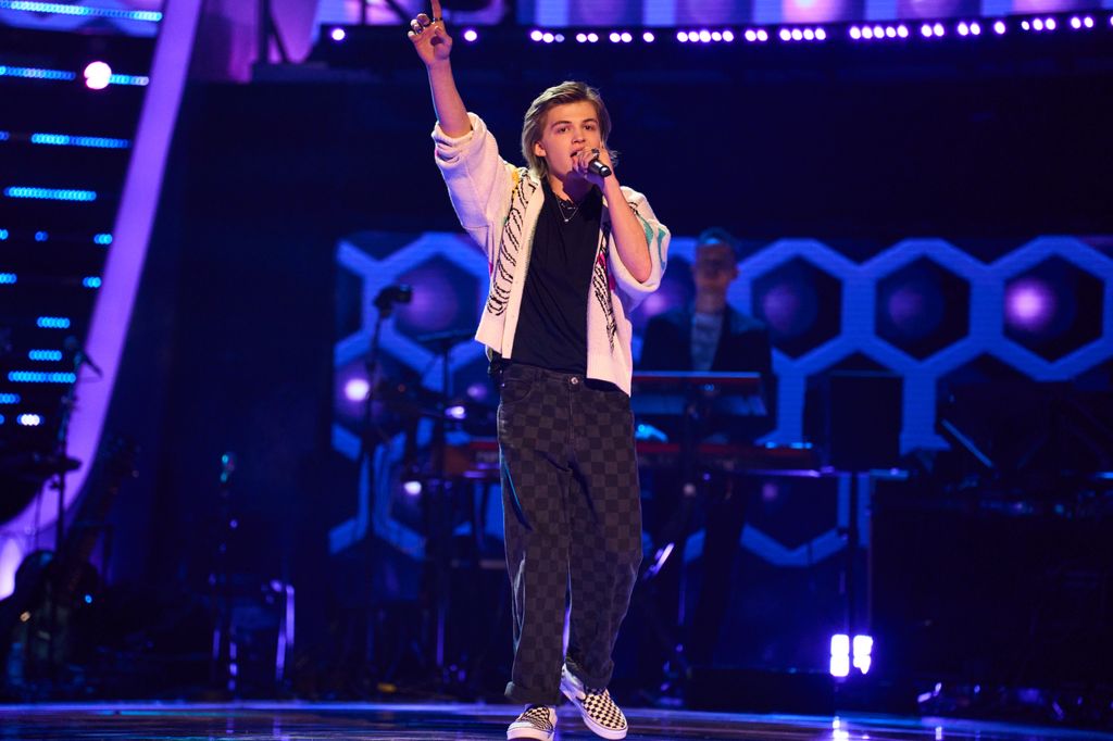 Team Danny: Oscar Hartland on 'The Voice Kids UK' TV Show, Series 7, Episode 3, UK - 15 Jul 2023
