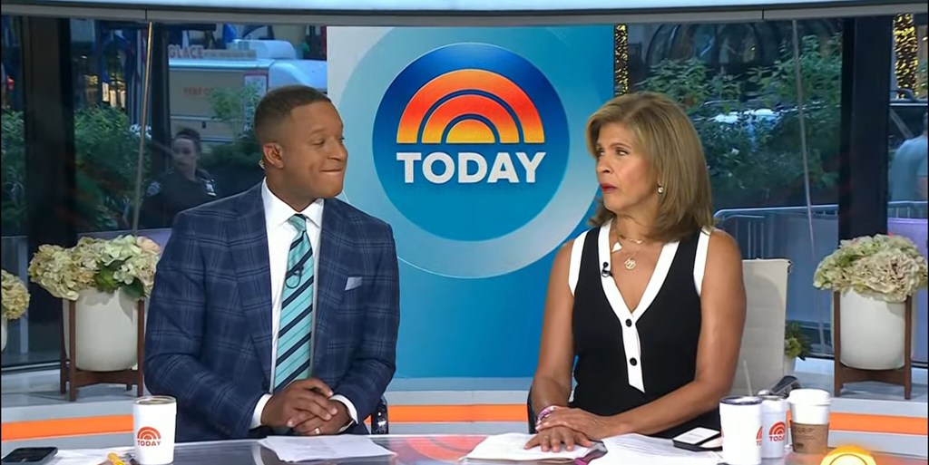 Savannah Guthrie was missing on Friday's Today Show, with Craig Melvin filling in alongside Hoda Kotb