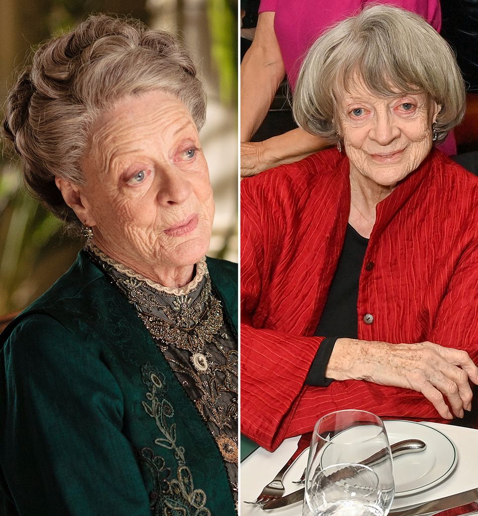 Maggie Smith in Downton Abbey/ Maggie Smith at the One Night Only event