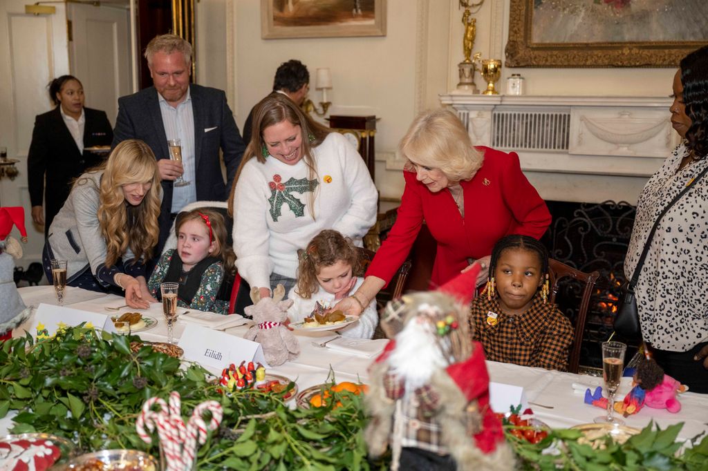 Camilla brings festive cheer