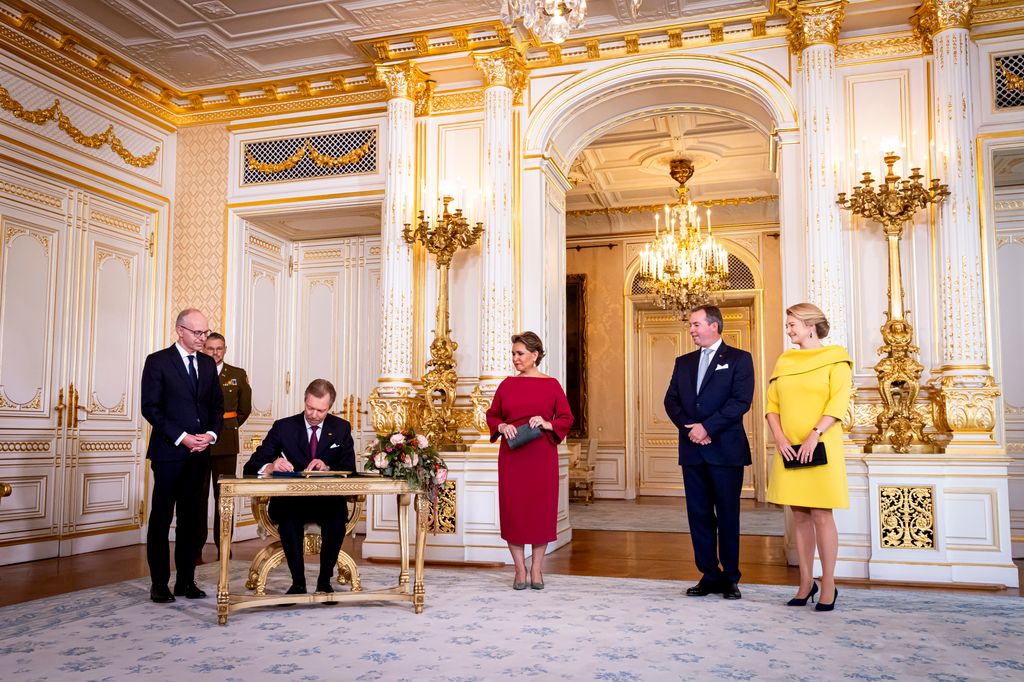 Inauguration Of Hereditary Grand Duke Guillaume As Lieutenant-Representative In Luxembourg