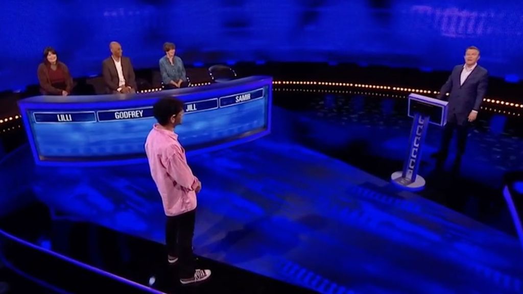 Samir and Bradley Walsh on The Chase