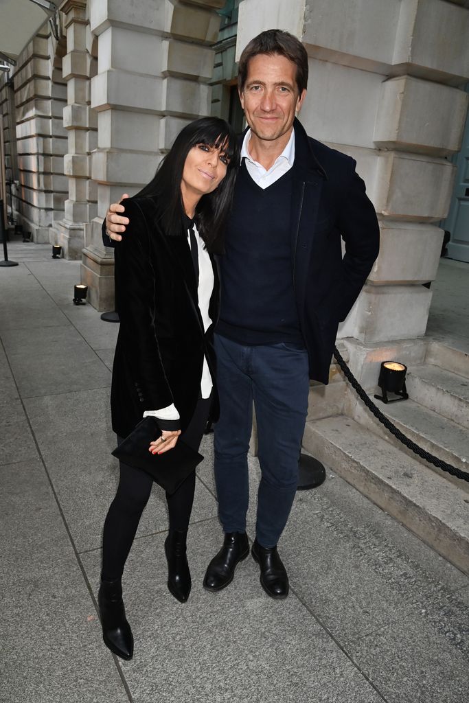 Claudia Winkleman and Kris Thykier full length 