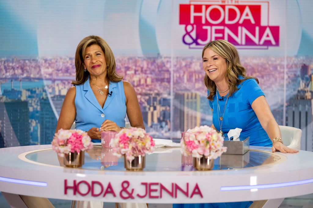 Hoda Kotb and Jenna Bush Hager on Thursday, September 26, 2024