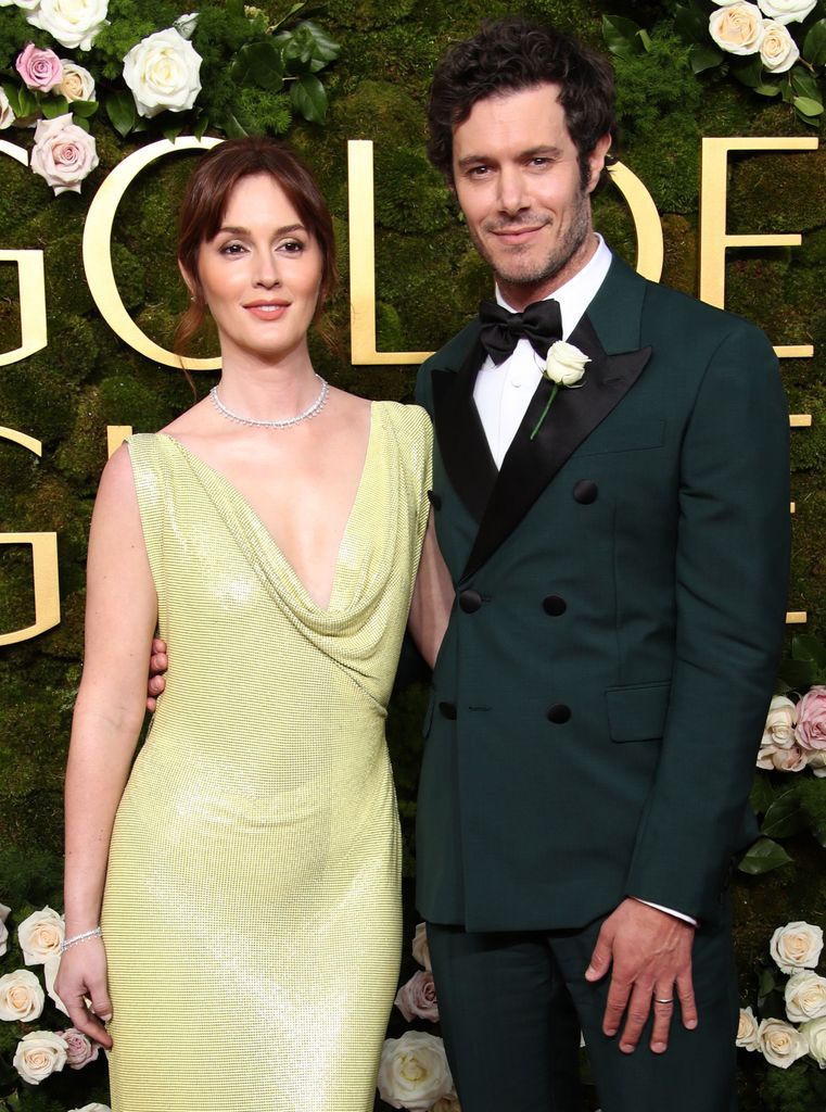 Leighton Meester and Adam Brody
82nd Annual Golden Globe Awards, Arrivals, Beverly Hilton, Los Angeles, California