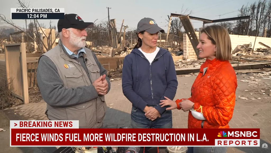 Jennifer Garner on MSNBC