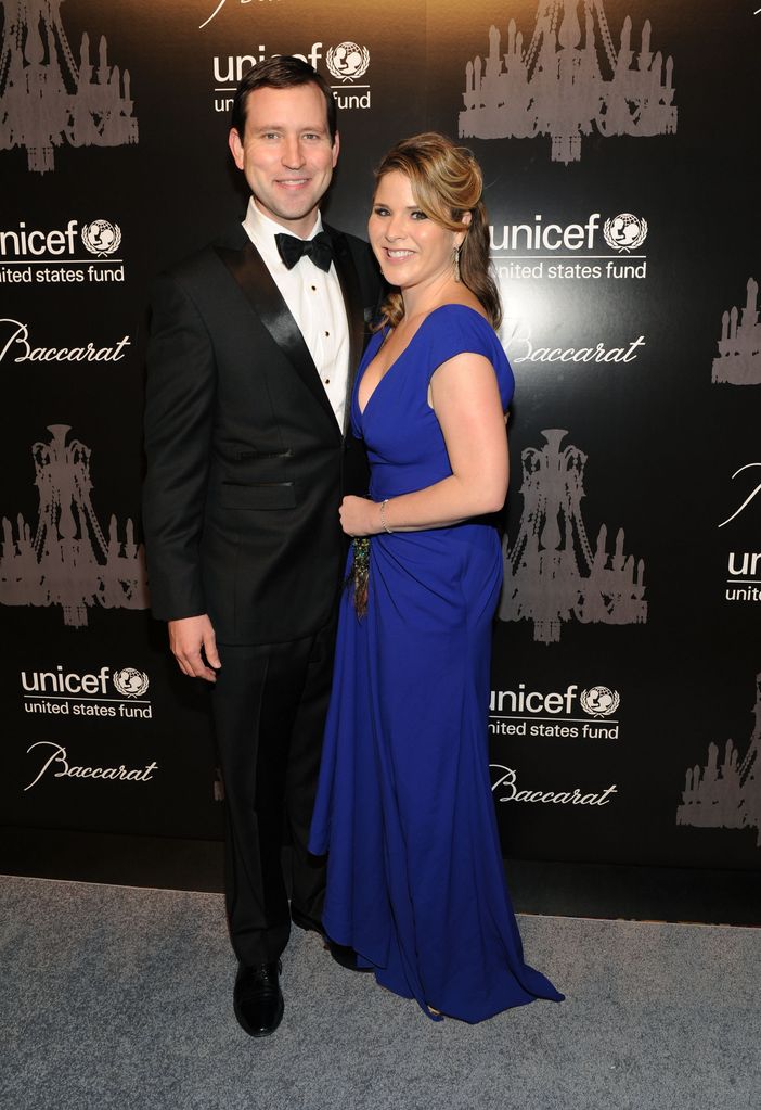 Henry Hager and Jenna Bush Hager attends the 9th annual UNICEF Snowflake Ball at Cipriani Wall Street on December 3, 2013 in New York City