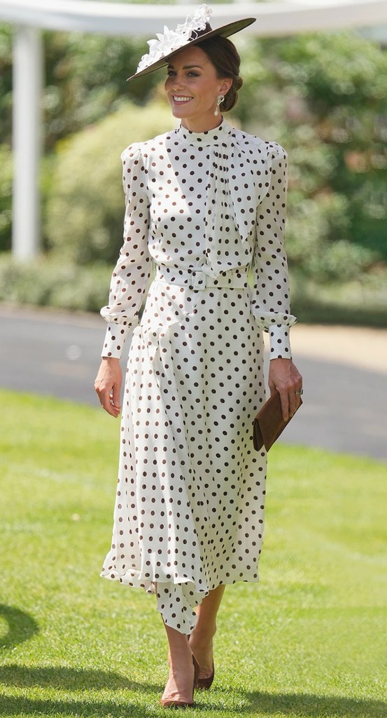 Kate Middleton polka dot dress