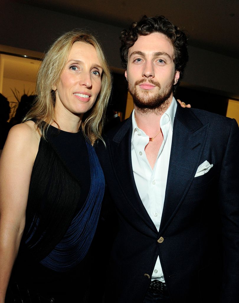 aaron taylor johnson and wife sam taylor johnson 2014