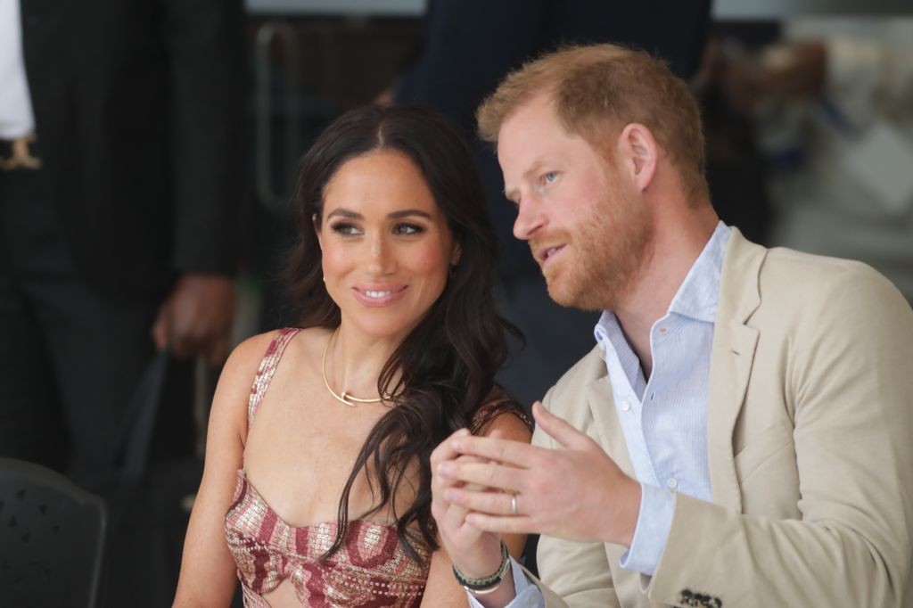 Prince Harry and Meghan Markle visit Colombia