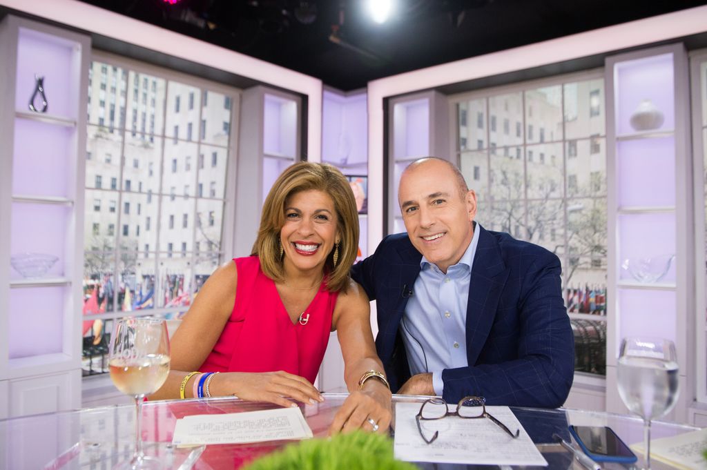 TODAY -- Pictured: Hoda Kotb, Matt Lauer on Friday, April 21, 2017