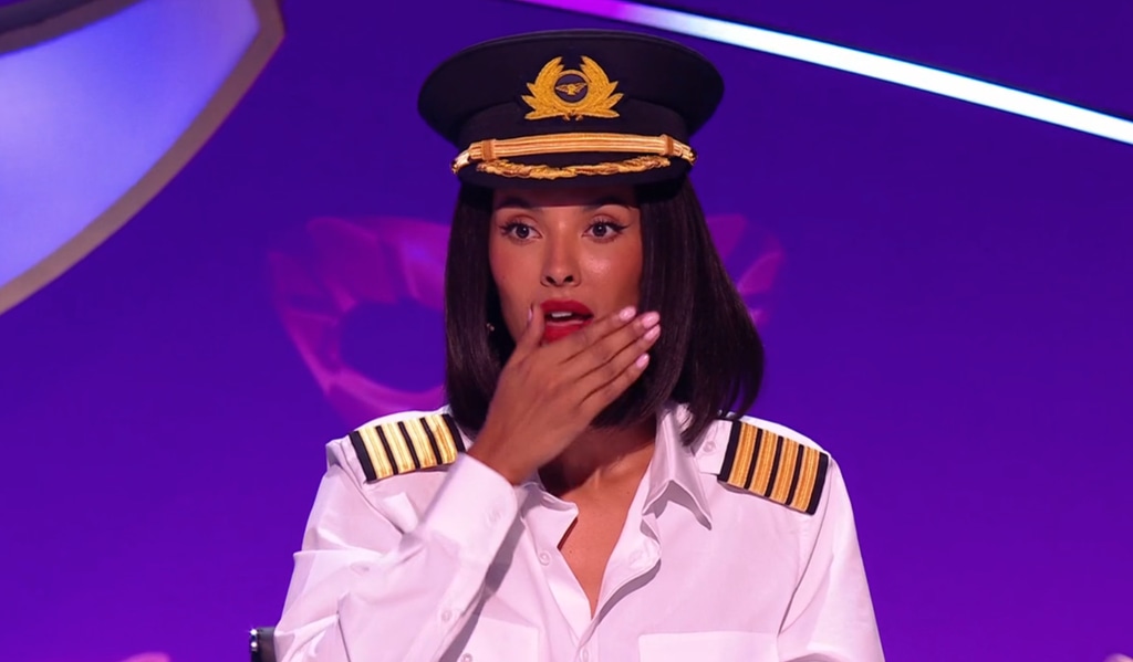 Maya Jama on The Masked Singer