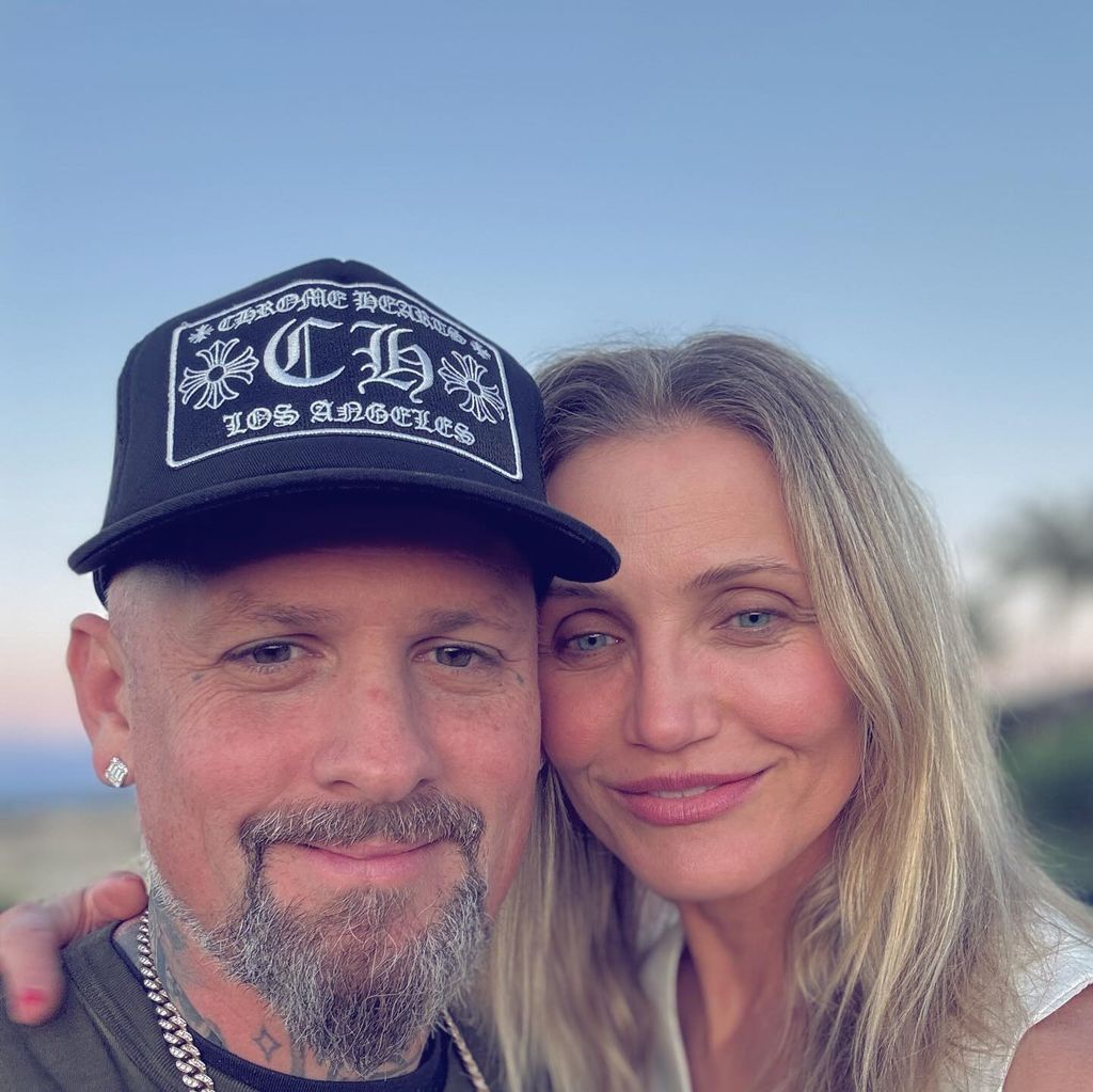 cameron diaz and benji madden selfie