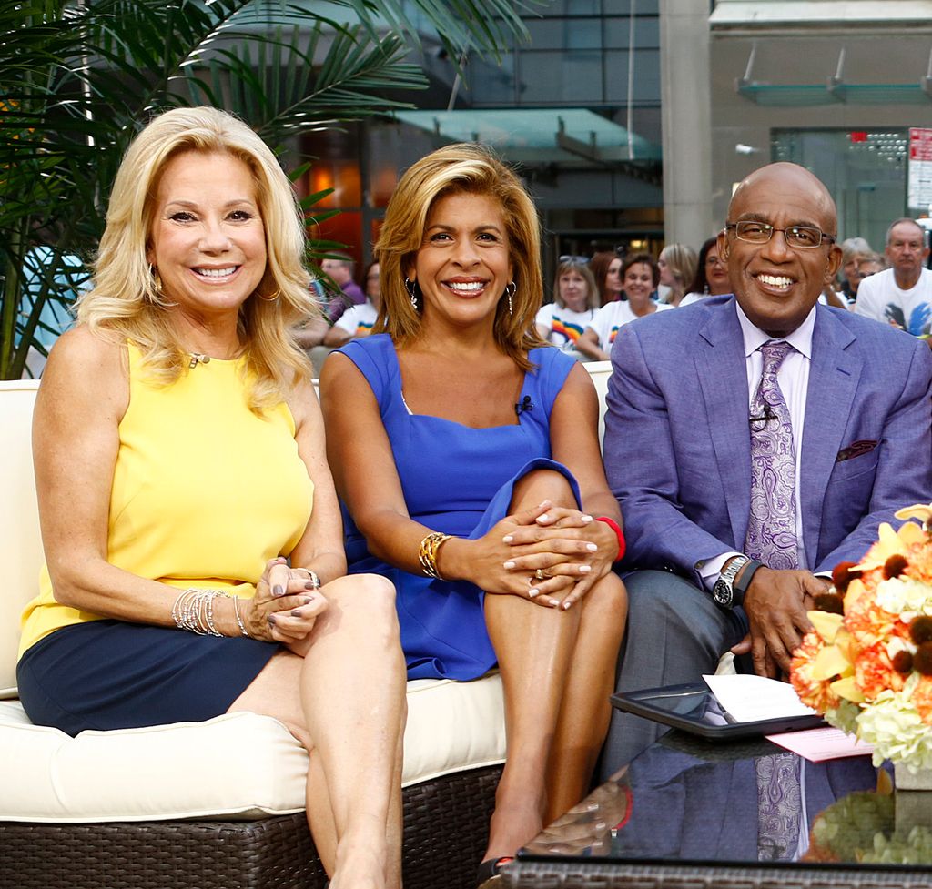 Hoda Kotb, Kathie lee Gifford, Al Roker on Today