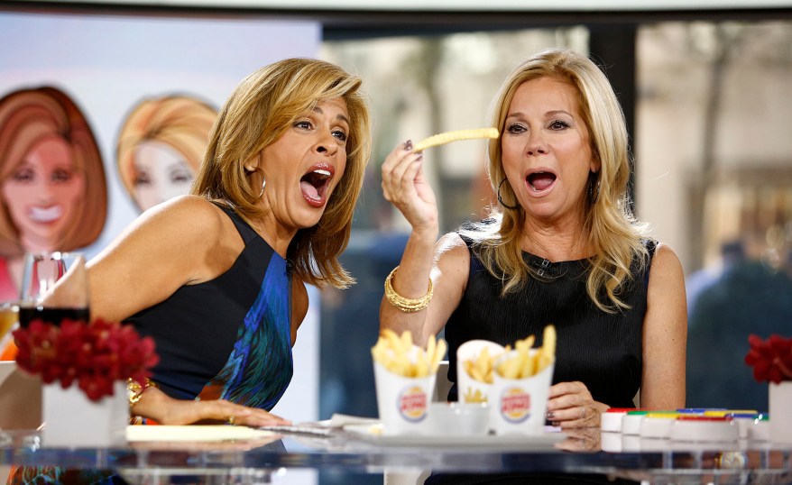 Hoda Kotb and Kathie Lee Gifford 