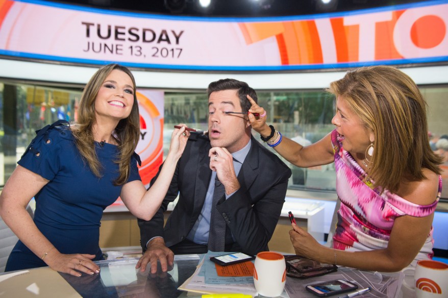 Savannah Guthrie, Carson Daly and Hoda Kotb