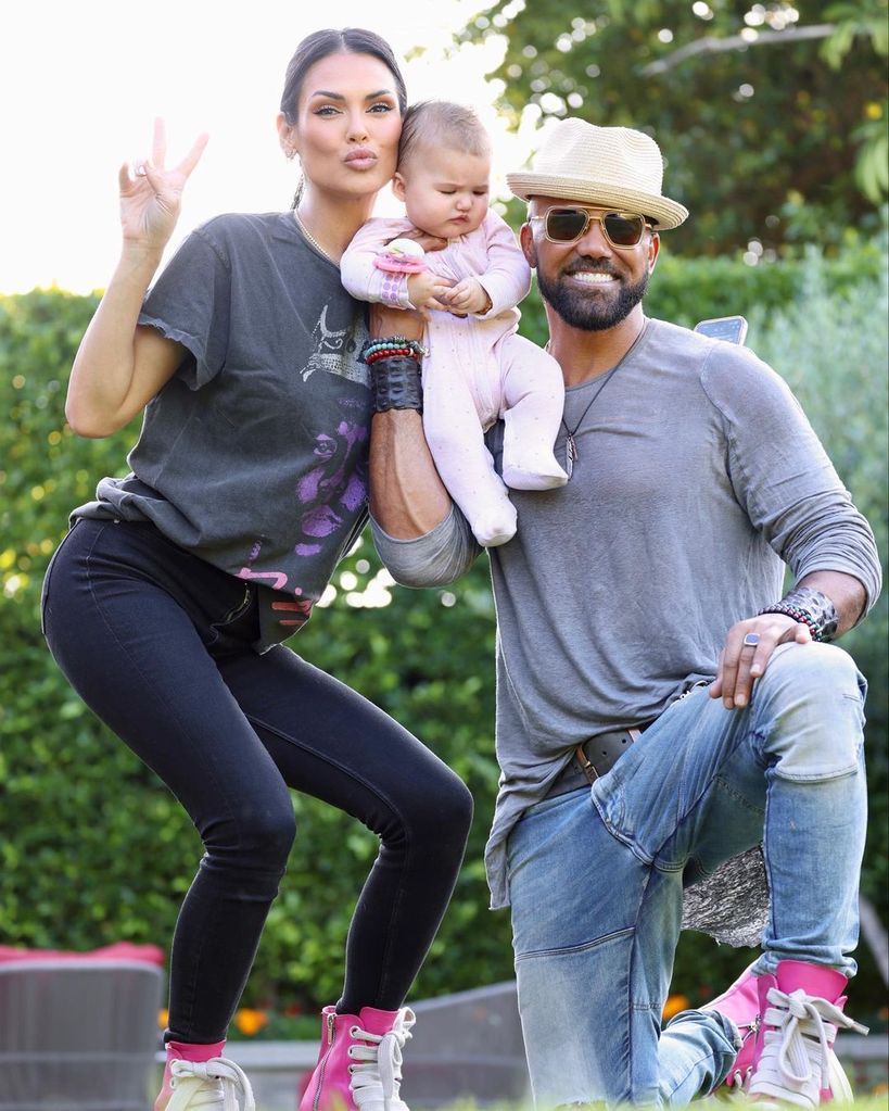 shemar moore girlfriend daughter family photo