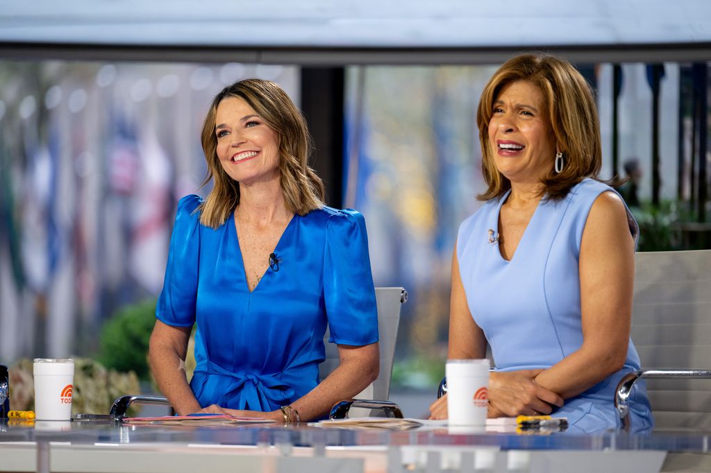 Hoda Kotb and Savannah Guthrie