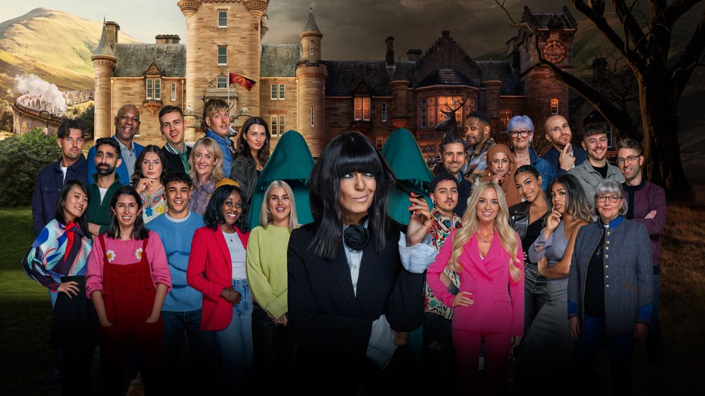 The Traitors Claudia Winkleman with series 3 contestants