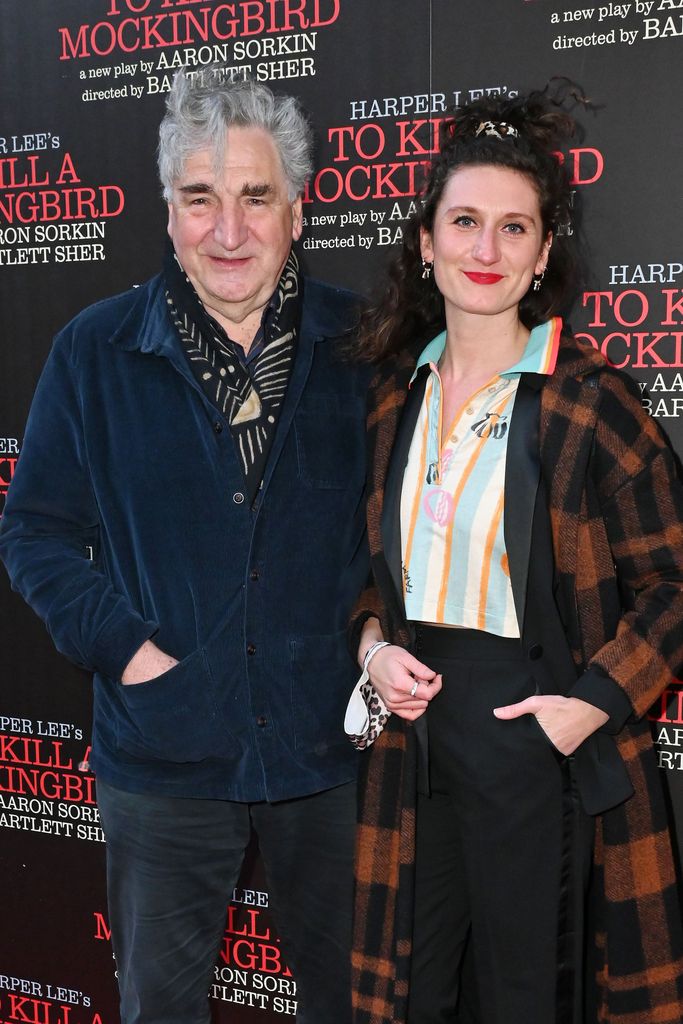 Jim Carter and Bessie Carter at 'To Kill A Mocking Bird' play press night, Gielgud Theatre, London, UK - 31 Mar 2022