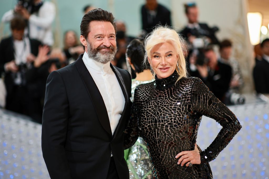 Hugh Jackman and Deborra-Lee Furness attend the 2023 Met Gala 