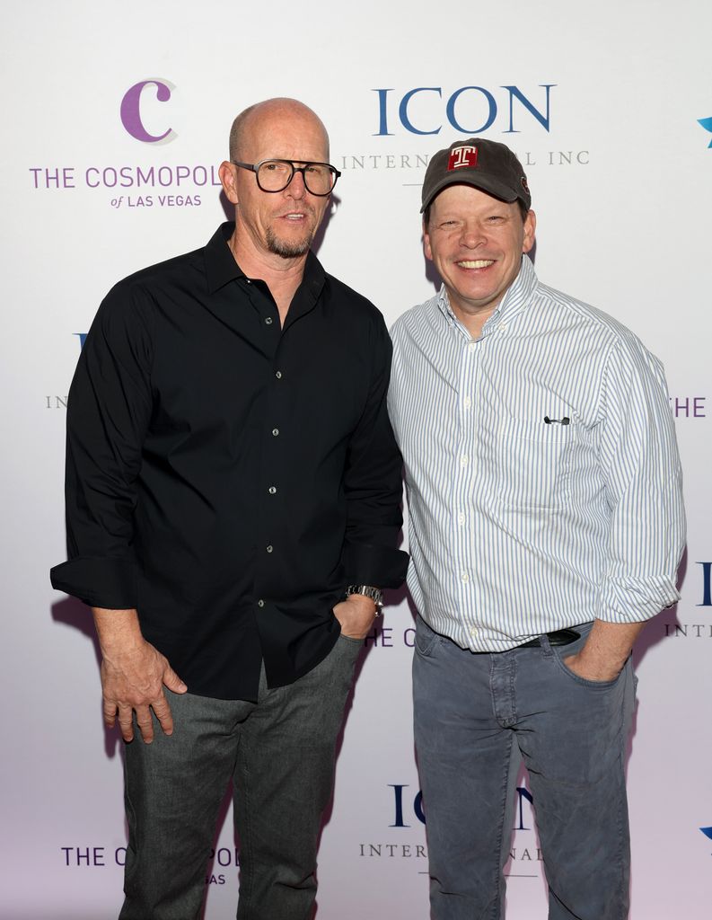 Jim Wahlberg (L) and Paul Wahlberg attend the Mark Wahlberg Youth Foundation Celebrity Invitational Gala in 2023