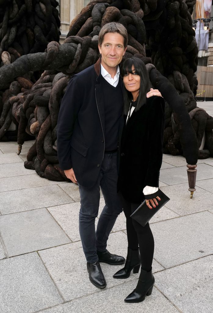 Kris Thykier and Claudia Winkleman full length 