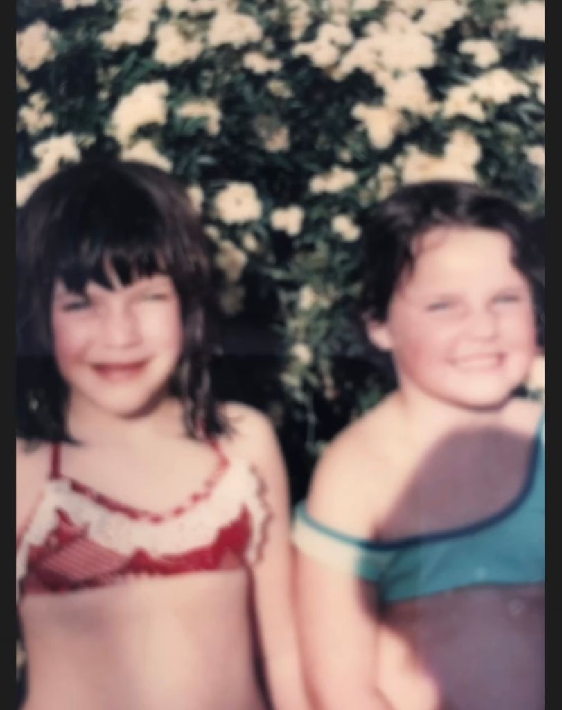 Savannah Guthrie grins in childhood photo with her sister