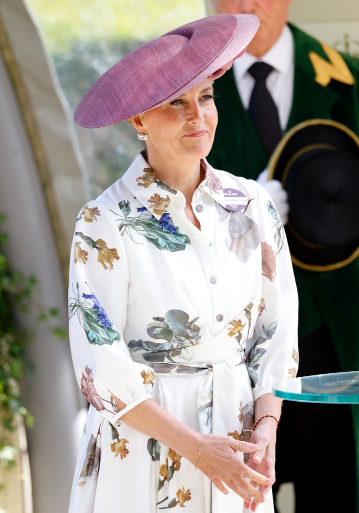 Sophie, Duchess of Edinburgh attends day three 'Ladies Day' of Royal Ascot 2024 