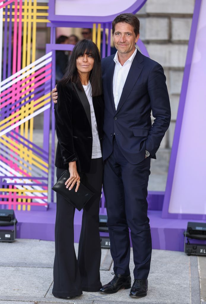 Claudia Winkleman and Kris Thykier attend the 2023 Royal Academy of Arts Summer Preview Party at Royal Academy of Arts on June 06, 2023 in London, England.