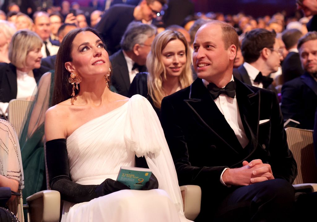 William and Kate at BAFTAs 2023