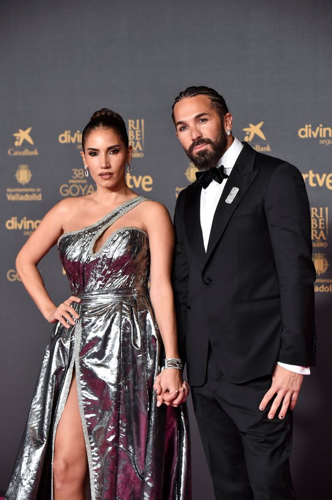 India Martinez and Ismael Vazquez attend the red carpet at the Goya Awards 2024 at Feria de Valladolid on February 10, 2024 in Valladolid, Spain. (Photo by Juan Naharro Gimenez/WireImage)