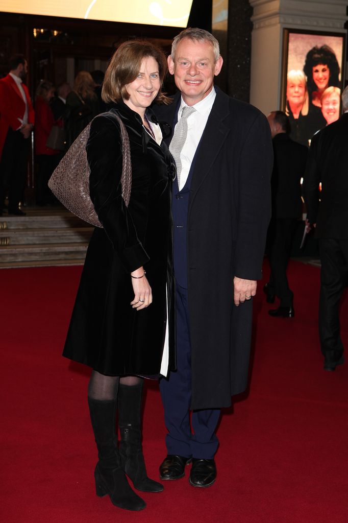 Martin Clunes and Philippa Braithwaite
The ITV Gala, London Palladium, Britain - 19 Nov 2015