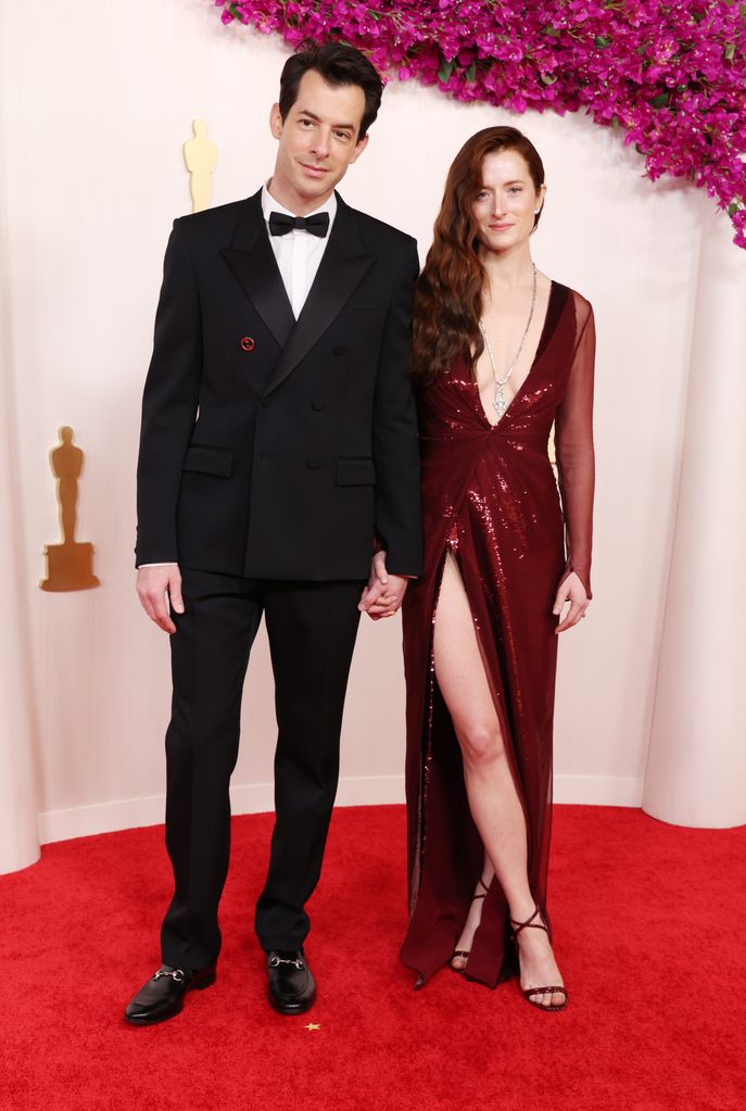 Mark Ronson and Grace Gummer attend the 96th Annual Academy Awards