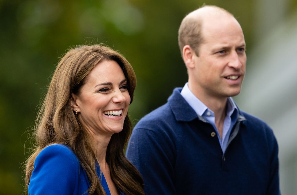 William and Kate at sports centre in Marlow