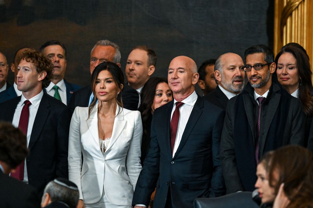 Lauren Sanchez at Donald Trump's inauguration 