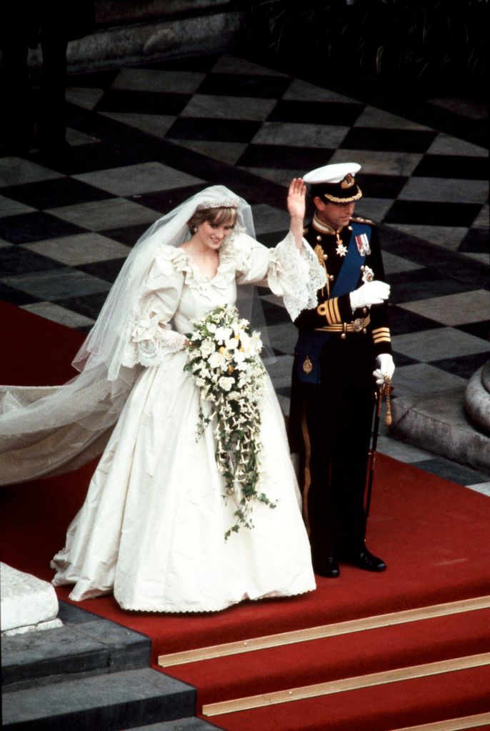 The royal couple got married in July 1981