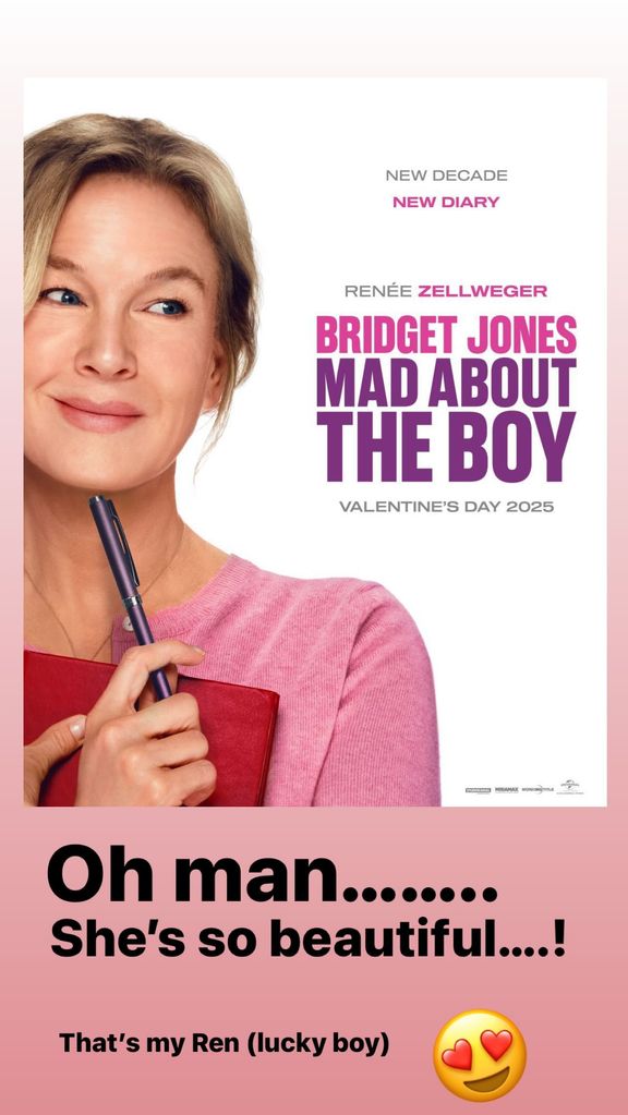 ant anstead shares poster bridget jones 4