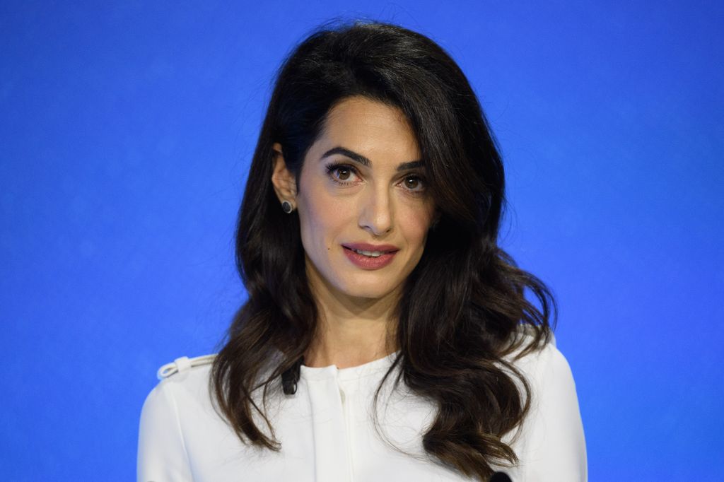 #Barrister and UK Foreign Office Special Envoy on Media Freedom Amal Clooney speaks to delegates during day two of the Global Conference on Press Freedom on July 11, 2019 in London, England