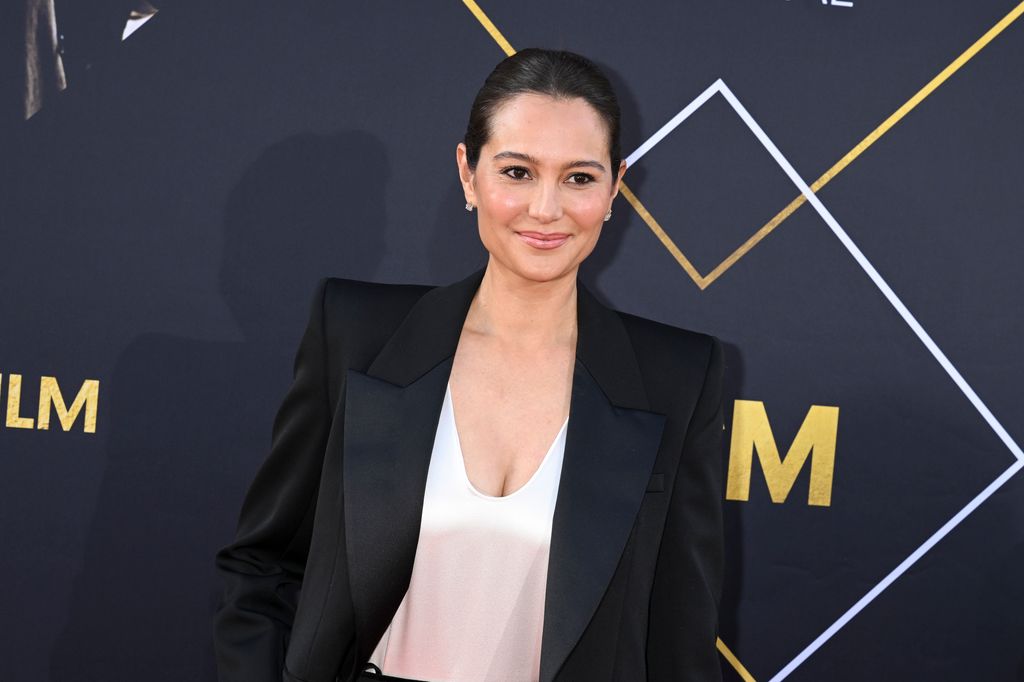 Emma Heming Willis at the 2024 TCM Classic Film Festival Opening Night screening of "Pulp Fiction" held at TCL Chinese Theatre IMAX on April 18, 2024 in Los Angeles, California. (Photo by Gilbert Flores/Variety via Getty Images)