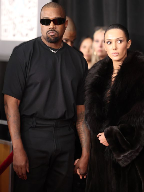 Kanye West and Bianca Censori attend the 67th Annual GRAMMY Awards on February 