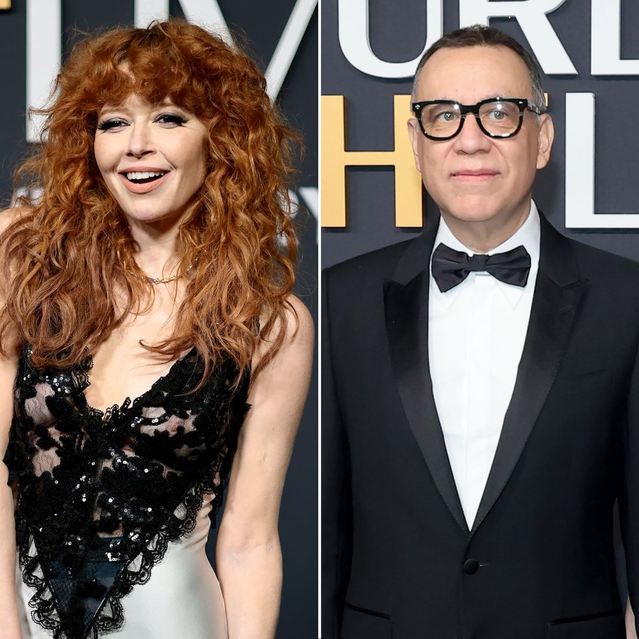 Natasha Lyonne and Fred Armisen SNL 50