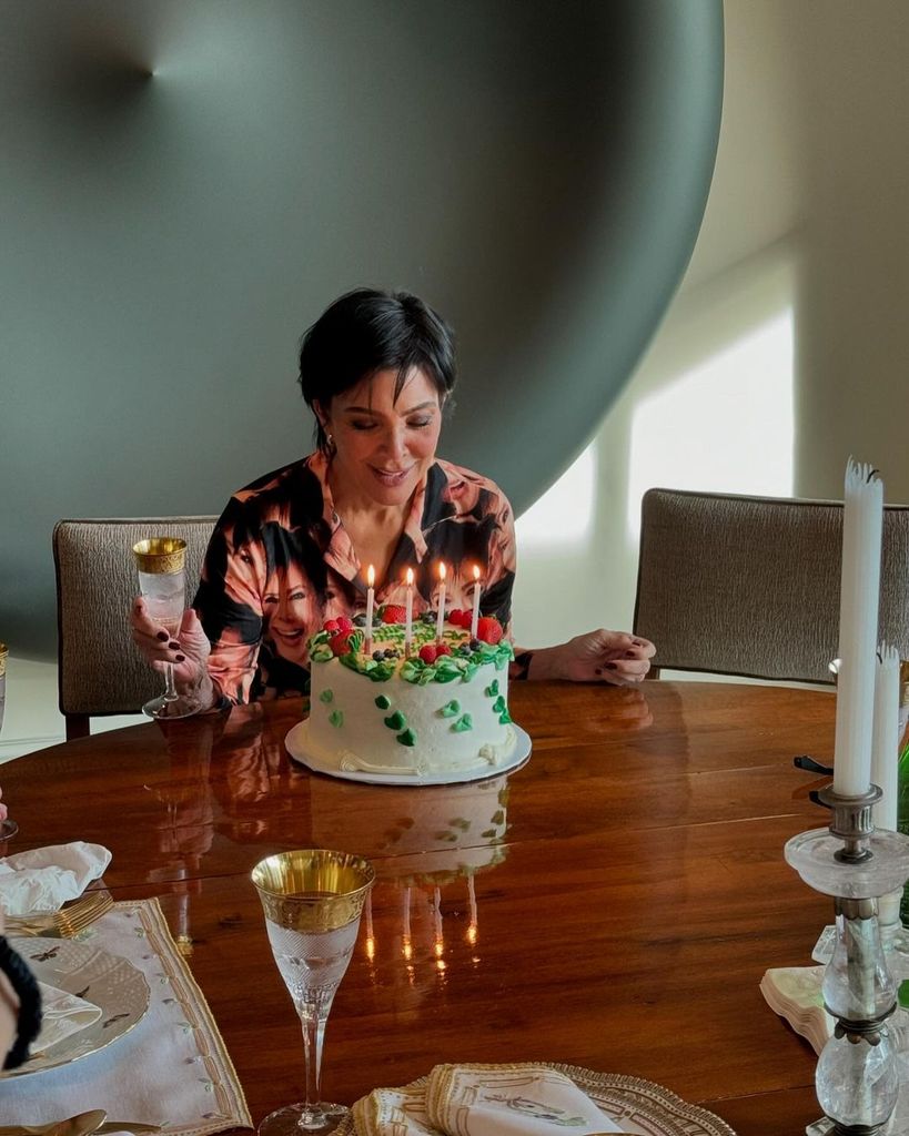 Rob Kardashian shared a new photo of Kris Jenner on her birthday 