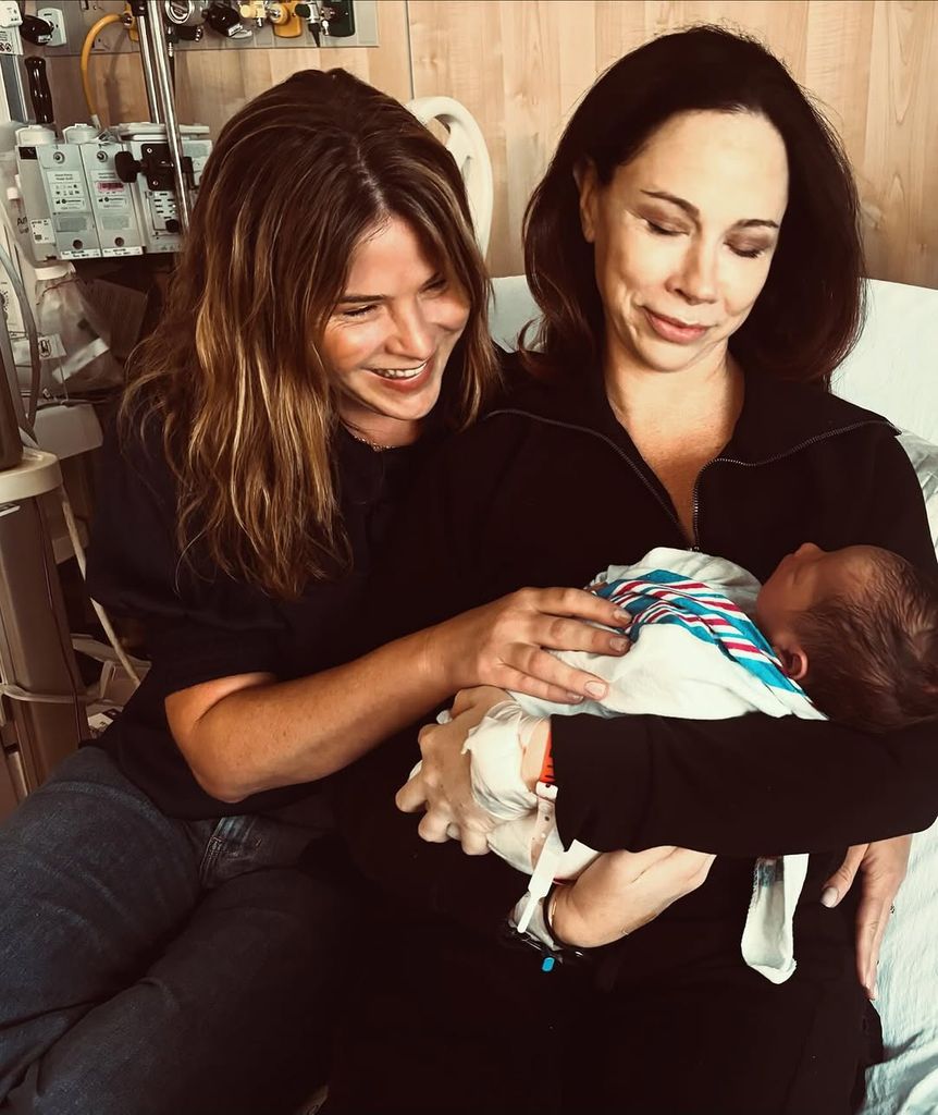 Jenna shared her sister's joy after Edward's birth in August 2024