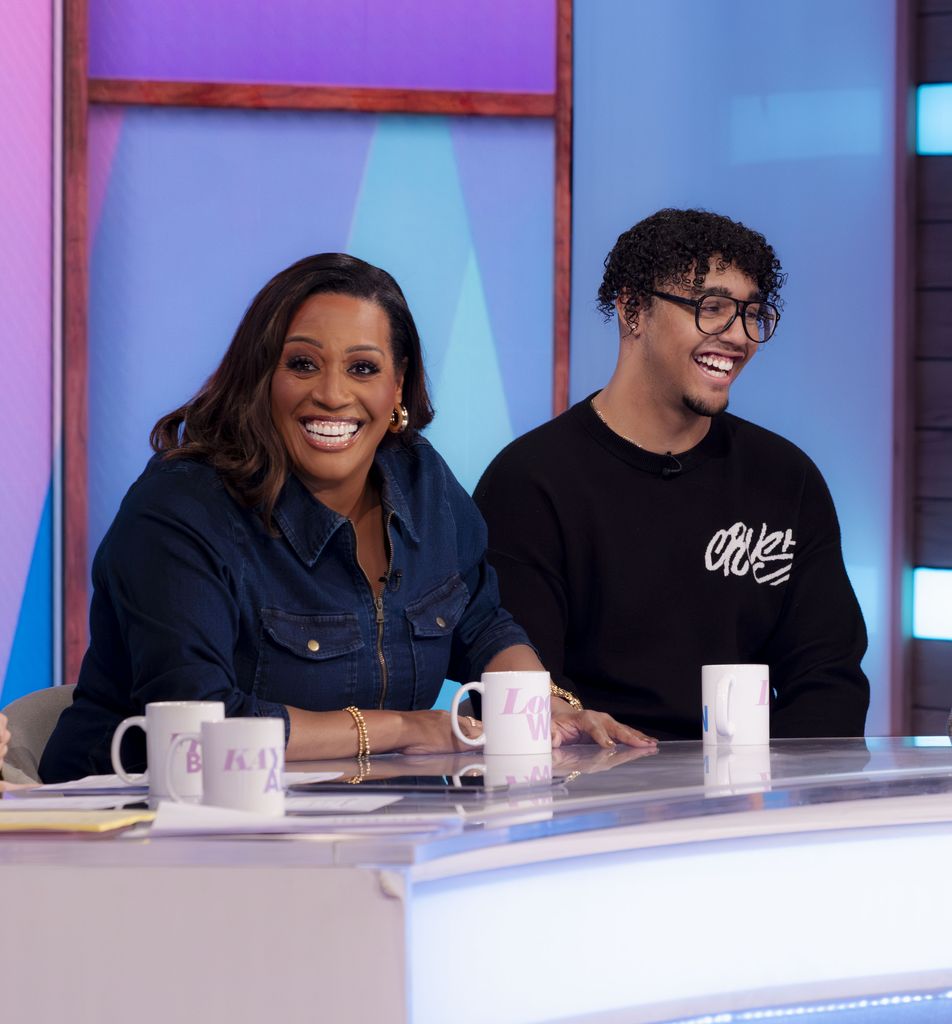 Alison Hammond with her son, Aidan